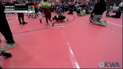 49 lbs Quarterfinal - Lenora Goodfox, Pawhuska Elks Takedown vs Austin Galaviz, Tuttle Wrestling Club