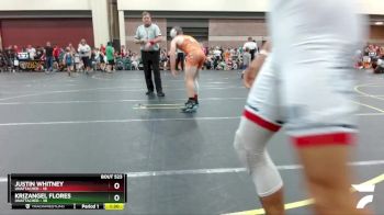 167 lbs Quarterfinal - Krizangel Flores, Unattached vs Justin Whitney, Unattached