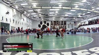 174 lbs Round 5 (6 Team) - Treyeonn Clark, Adrian vs Anthony Lahoski, Ohio Northern