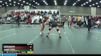 130 lbs Placement Matches (16 Team) - Gabbie Parini, University Of Providence vs Lexie Basham, Texas Wesleyan