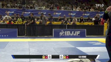 Aiden William Thurston vs Elie Krimo 2026 Pan Kids Jiu-Jitsu IBJJF Championship