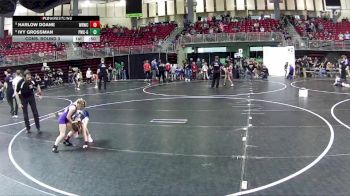 64-70 lbs Cons. Round 3 - Harlow Doane, Wood River Wrestling Club vs Ivy Grossman, Palmyra Wrestling Club - Girls