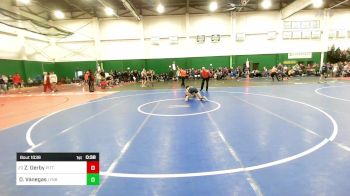 132 lbs Consi Of 8 #1 - Zach Gerby, Pittsford vs Dylan Vanegas, Lynbrook