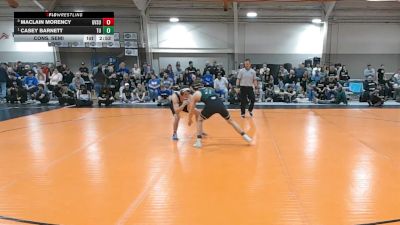 157 lbs Cons. Semi - Casey Barnett, Tiffin vs Maclain Morency, Grand Valley State