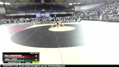 117 lbs Cons. Semi - Niko Sawangwan, Sumner Panthers Jr. Wrestling vs Isreal Lopez, Victory Wrestling-Central WA