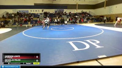 157 lbs Cons. Round 3 - Jameson Lontz, Mt. Spokane vs Nicholas Felice, Ridgeline