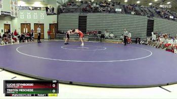 285 lbs 2nd Wrestleback (8 Team) - Triston Meschede, Portage vs Lucas Szymborski, Crown Point