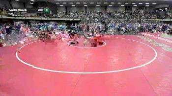 113 lbs Cons. Round 3 - Kavien Roland, Amarillo vs Cameron Robbins, Aledo