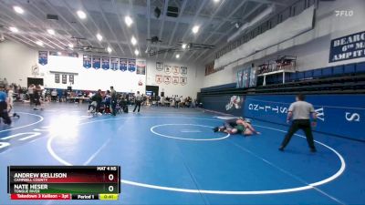 215 lbs Cons. Round 2 - Nate Heser, Tongue River vs Andrew Kellison, Campbell County