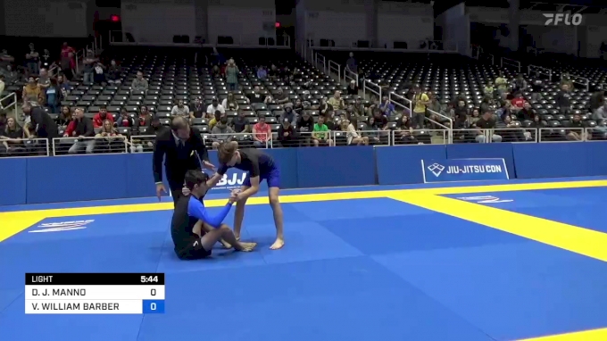 DOMINIC J. MANNO vs VINCENT WILLIAM BARBER 2022 Pan IBJJF Jiu-Jitsu No ...