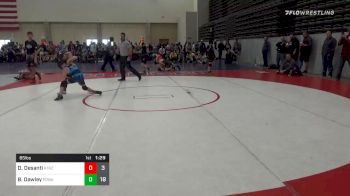 65 lbs Prelims - Dylan Desanti, KT Kidz ES vs Brycen Dawley, POWA ES