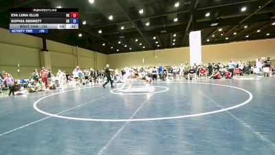 125 lbs Semis - Claire Lancaster, OK vs Lindlee Hubbard, OK