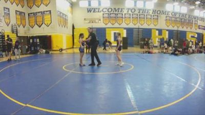 118 lbs Semifinal - Carmen Moya, Miami Palmetto Sr High vs Sierra Webber, Hernando Wrestling Club