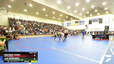 175 lbs Champ. Round 1 - Luis Hernandez, Victor Villains Wrestling Club vs Matthew Cauble, Eastvale Elite