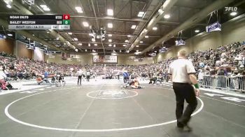 1A 215 lbs Cons. Semi - Noah Dilts, Monticello vs Bailey Weston, Rich