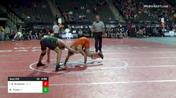 165 lbs Consolation - Austin Kraisser, Campbell vs Bernie Truax, Cal Poly