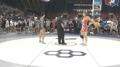 170 lbs Quarters - Kaili Manuel, Michigan vs Clarion Fager, Utah