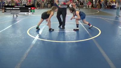 Semifinal - Hope Kidnocker, Miami Trace vs Cecilia Michael, Brecksville