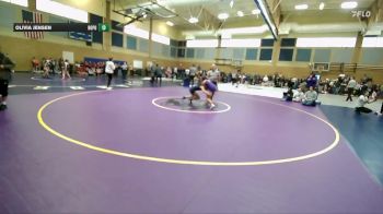 120lbs Champ. Round 1 - Olivia Jensen, Rogers (Puyallup) (Girls) vs LynnEris Robinson, Sumner (Girls)