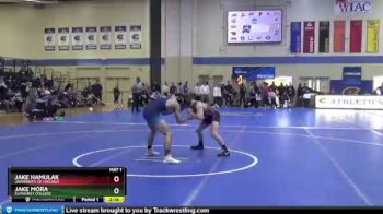 125 lbs Quarterfinal - Jake Hamulak, University Of Chicago vs Jake Mora, Elmhurst College