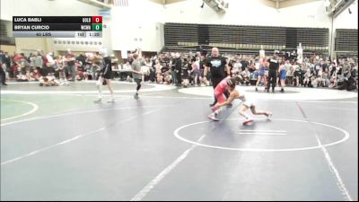 65 lbs Rr Rnd 7 - Luca Babli, All I See Is Gold Academy Stars - ESC vs Bryan Curcio, Wrecking Crew Wrestling Academy - ESC