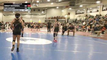 120 lbs Consolation - Sarah Baptiste, Carver vs Jessenia Ortiz, Duggan