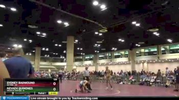 126 lbs Round 4 (10 Team) - Nevaeh Quinones, Wildcat Nation vs Sydney Badwound, SD Fire