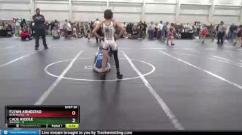 80 lbs Round 5 (8 Team) - Cade Riddle, Nauman vs Flynn Arnestad, 84 Athletes