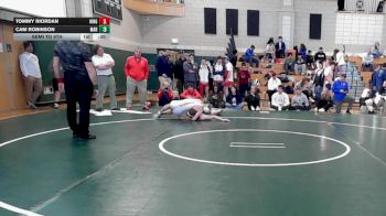 157 lbs Semi To 9th - Tommy Riordan, Hingham vs Cam Robinson, Marshfield