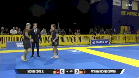 Anthony Michael Craparo vs Michael Conte Jr. 2025 Pan IBJJF Jiu-Jitsu No-Gi Championship