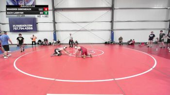 170 lbs Rr Rnd 2 - Braeden Simoneaux, Elite Athletic Club D.Z. vs Zach LaBryer, Division-1 Potentially Dangerous
