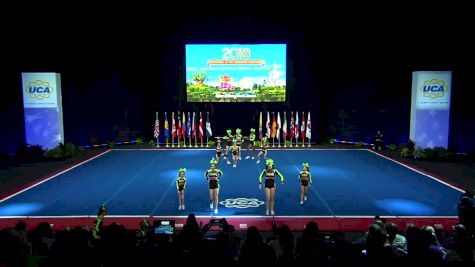 Boca Raton Hurricane All Stars - Black Out [2018 L3 Junior Small D2 Day 2] UCA International All Star Cheerleading Championship