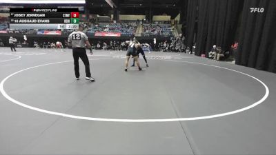 157 lbs Champ. Round 1 - Josey Jernegan, Saint Mary vs 16 Aushaud Evans, Reinhardt