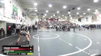 120 lbs Quarterfinal - Michael Manzano, La Canada vs Jayden Tate, Ventura