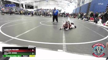 127-130 lbs Semifinal - Loretta Fischer, Minnesota vs Willow Johns, Paola