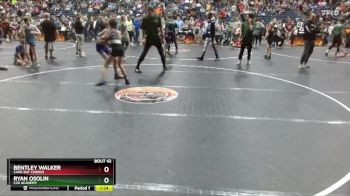 95 lbs Semifinal - Bentley Walker, Cane Bay Cobras vs Ryan Osolin, C2X Academy