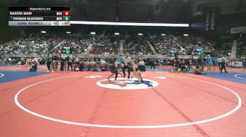 3A-190 lbs Cons. Round 2 - Thomas Elizondo, Mountain View vs Dakota Mair, Mountain View