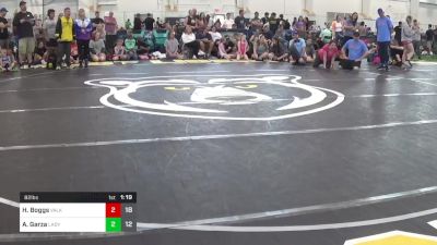 82 lbs Round 3 - Harper Boggs, Valkyrie Girls WC vs Adalie Garza, Lady Pitbulls