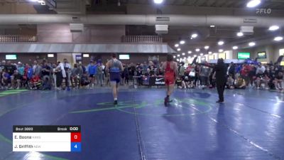 86 kg Cons 32 #1 - Easton Boone, Kansas vs Justin Griffith, New Jersey