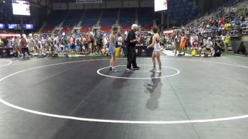 126 lbs Cons 64 #2 - Trayton Forbes, Oregon vs Gavin Jackson, Minnesota