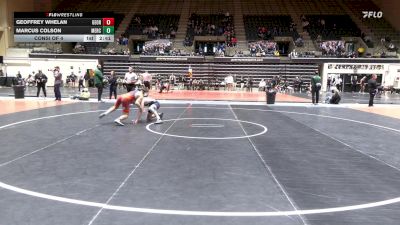 141 lbs Consi Of 4 - Geoffrey Whelan, George Mason University - Unatt vs Marcus Colson, Mercyhurst