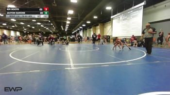 78-83 lbs Rr Rnd 3 - Kix Booth, Ada Youth Wrestling vs JAXTON GARONE, SEO Wrestling Club