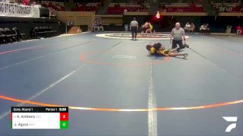 105 lbs Cons. Round 1 - Kori Anthony, Edgewood vs Jada Agurs, Gwynn Park