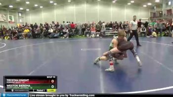 115 lbs Round 5 (6 Team) - Weston Bierema, South Dakota Lightning vs Trystan Knight, Montana White