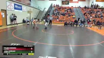 132 lbs Cons. Round 2 - Josh Kurilko, Barberton vs Tyler Dodson, Ashland