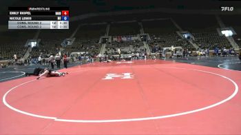 160 lbs Cons. Round 2 - Nicole Lewis, Montreat vs Emily Riopel, Randolph