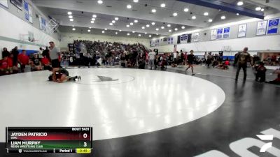 78 lbs Cons. Semi - Jayden Patricio, GWC vs Liam Murphy, Reign Wrestling Club