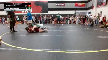 105 lbs Round 2 - Reed Winningham, Summerville Takedown vs Madix Bailey, Knights Youth Wrestling