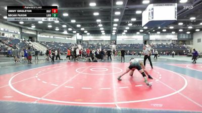 125 lbs Cons. Round 2 - Jimmy Singleton, Unattached vs Micah Faxon, University Of Central Florida