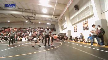 49 lbs Semifinal - Brian Smith, Sperry Wrestling Club vs Jax Miller, HURRICANE WRESTLING ACADEMY